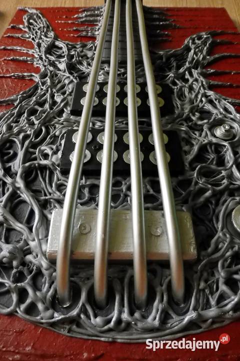 Obraz akryl na desce Gitara diabła struktury Sieradz
