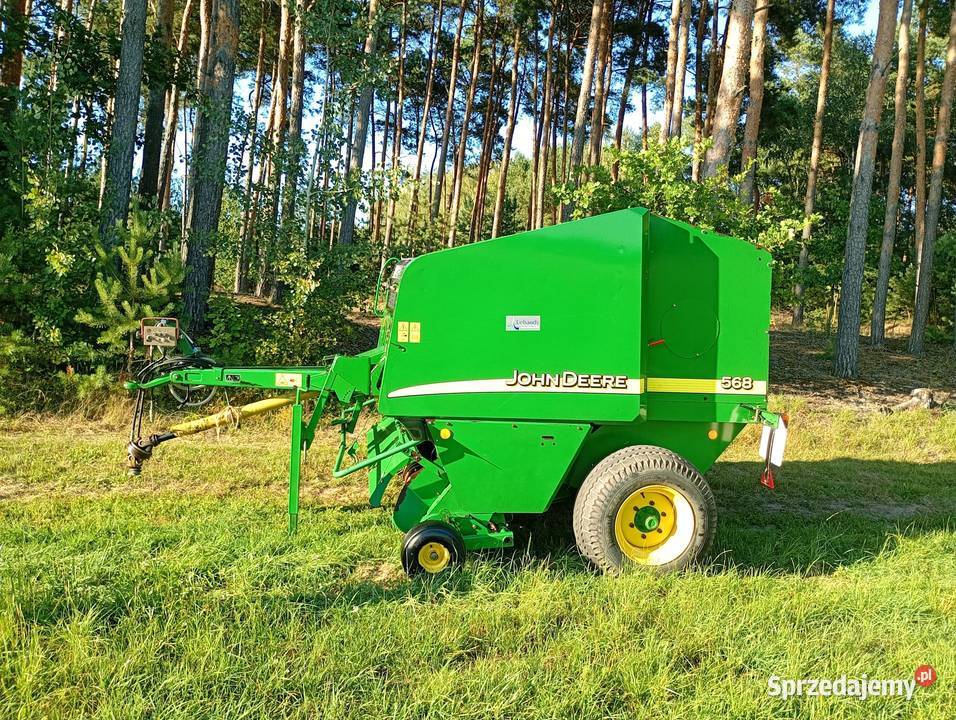 Prasa JOHN DEERE 568 Rotor 2007 ORYGINAL Zadbana nieuszkodzony Albertów