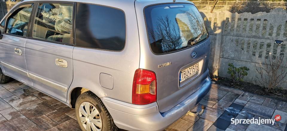 Hyundai Trajet 5 osób 660 LPG Przegląd OC benzyna+LPG