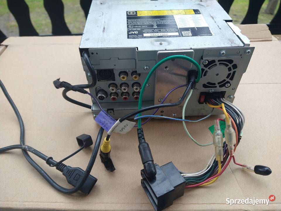Radio Samochodowe JVC KWAVX640 2 Din Komplet osobowe małopolskie