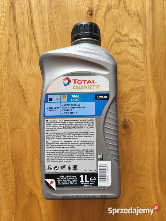 Olej Total Quartz 7000 Energy 10W40 1l