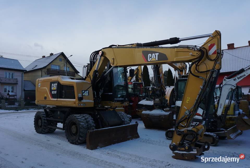 Koparka kołowa CAT M 318 F 2016 świętokrzyskie Jeziorko