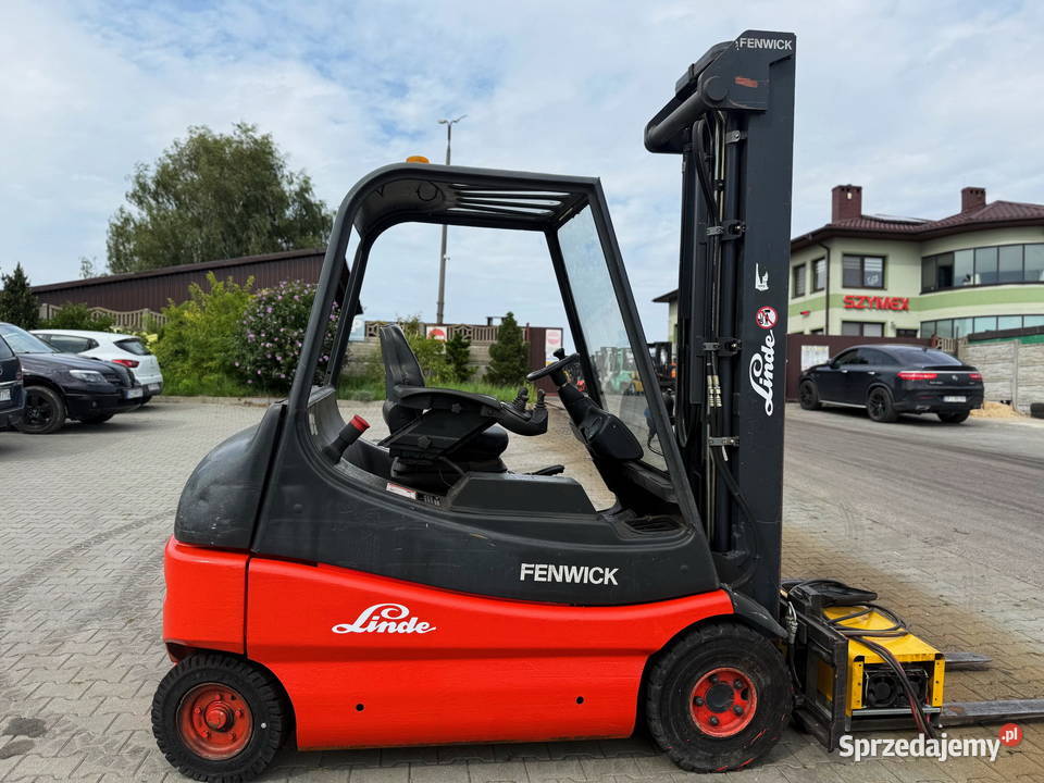 wózek widłowy elektryczny LINDE E25 Triplex 590m Działoszyn
