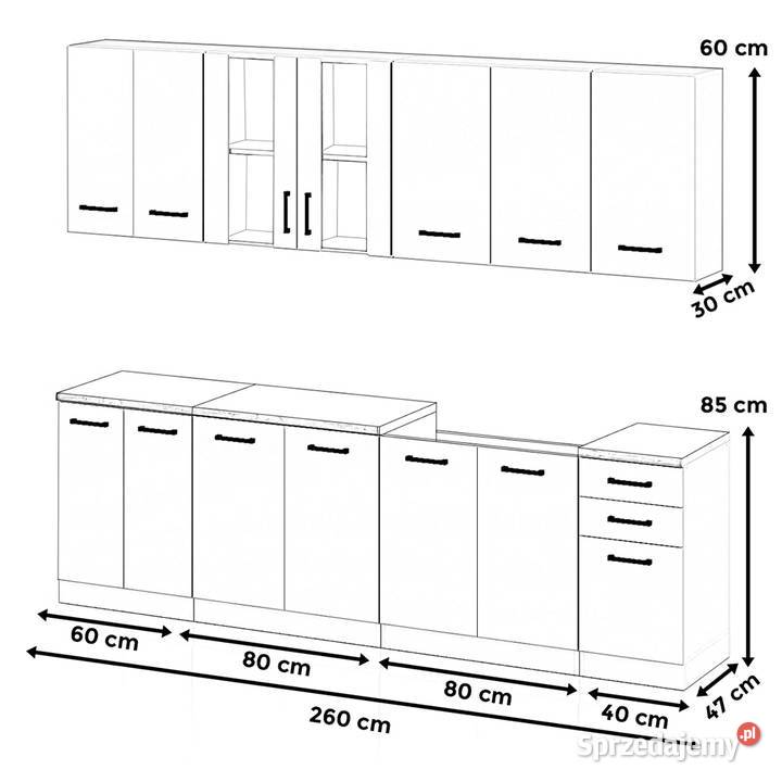 Meble Kuchenne Drewniane 26m Kuchnia Jowita 26m