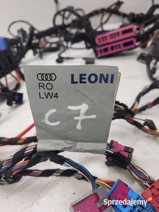WIĄZKA INSTALACJA DESKI ROZDZIELCZEJ AUDI A6 C7 osobowe Przystajń