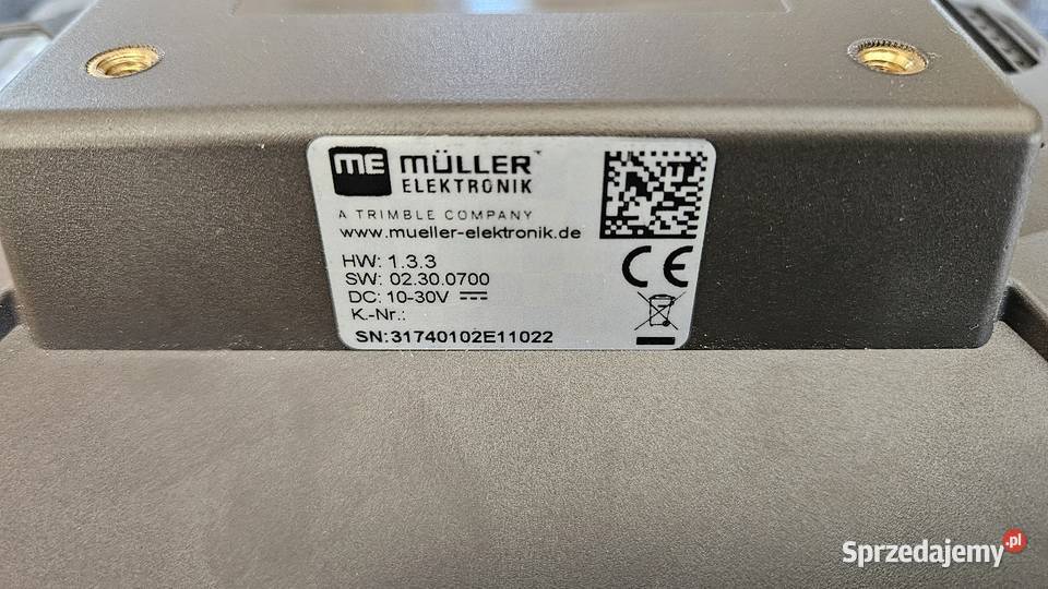 TERMINAL QUARTZ 800 antena gps trimble ISO BUS Goszczanów