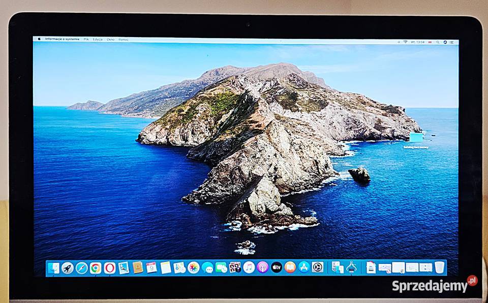 APPLE iMAC A1418 215 i57360U 8GB DDR4 1TB SATA Liczba rdzeni procesora 2 Nawra