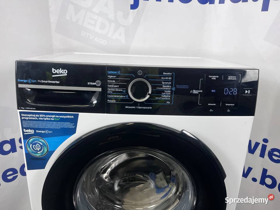 Pralka Beko b300 BM3WFSU37015WBPB EnergySpin Warszawa