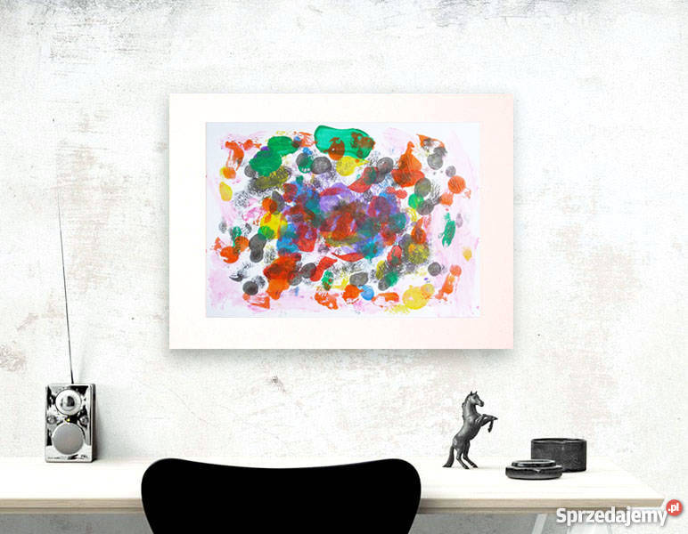 nowoczesna dekoracja na ścianę abstrakcyjna Szczecin