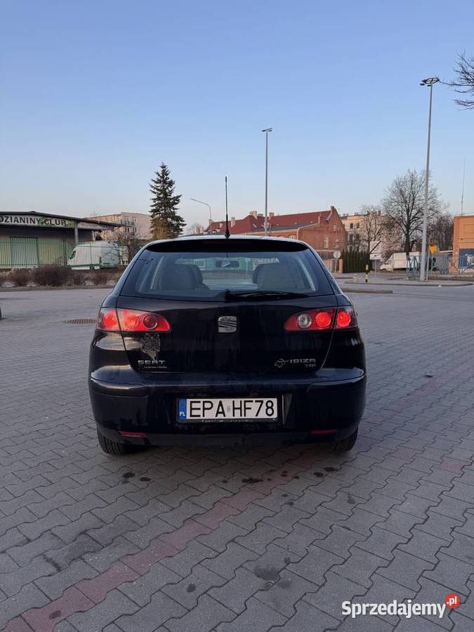 Seat Ibiza 14TDI klima fabryczny hak Pabianice
