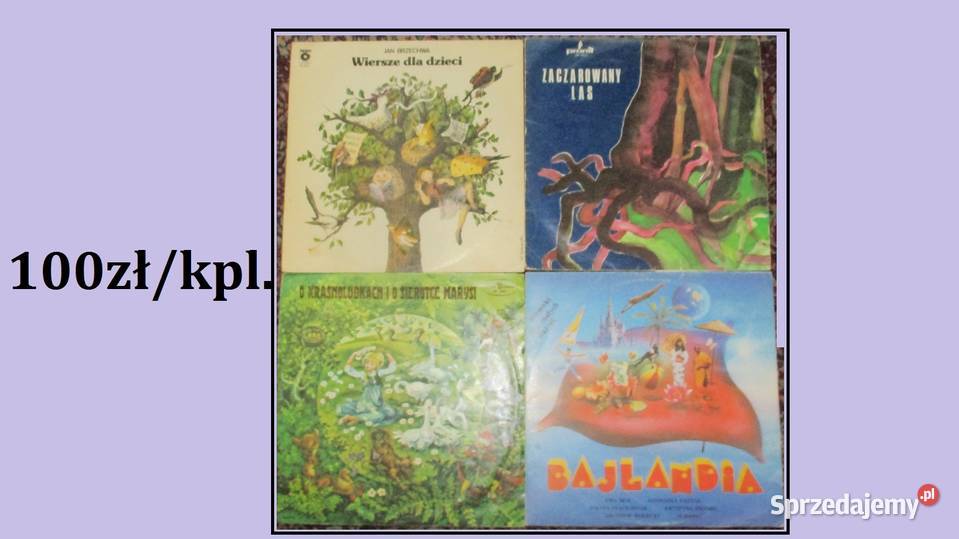 Bajki wiersze piosenki płyty winylowe Brzechwa Muzyka Łódź