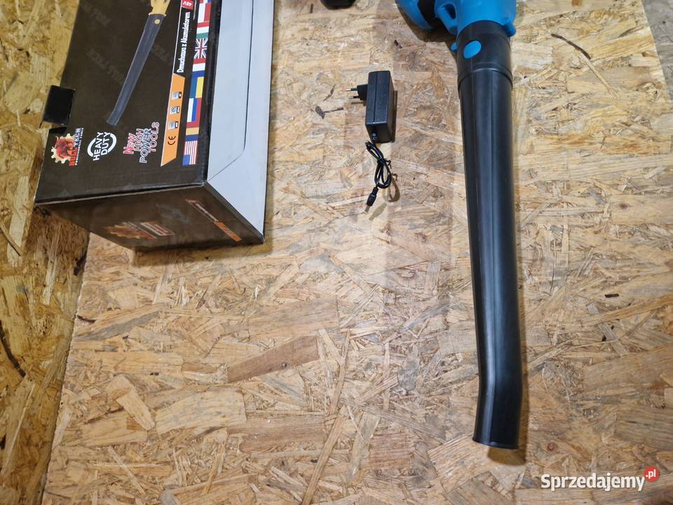DMUCHAWA DO LIŚCI ŚNIEGU AKUMULATOROWA 48V 60Ah Dmuchawy do liści sprzedam