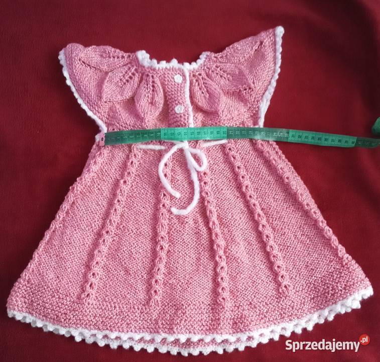 śliczna sukienka rękodzieło Warszawa