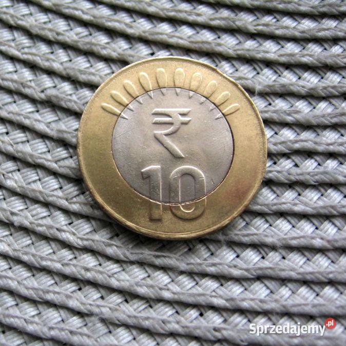 Indie 10 Rupii 2015r Antyki, Sztuka, Kolekcje Kalisz