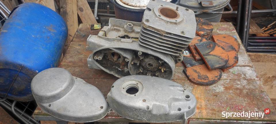 MZ 250 trophy silnik Kuźnia Raciborska