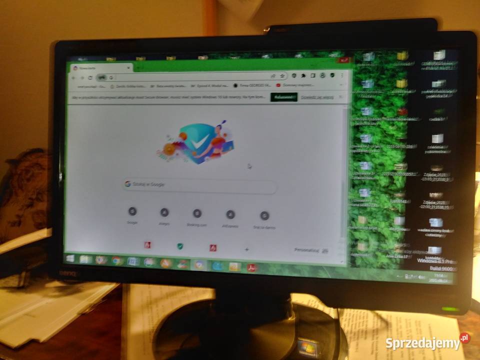 Monitor Philips 15 i Benq 185 mazowieckie Warszawa
