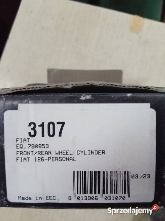 Cylinder przedniego tylnego koła 126 Kamienica Polska