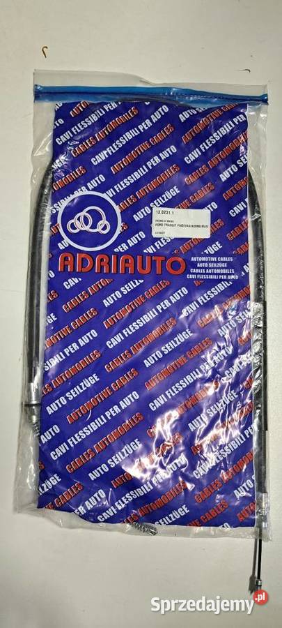 Linka hamulca ręcznego tył prawa FORD TRANSIT