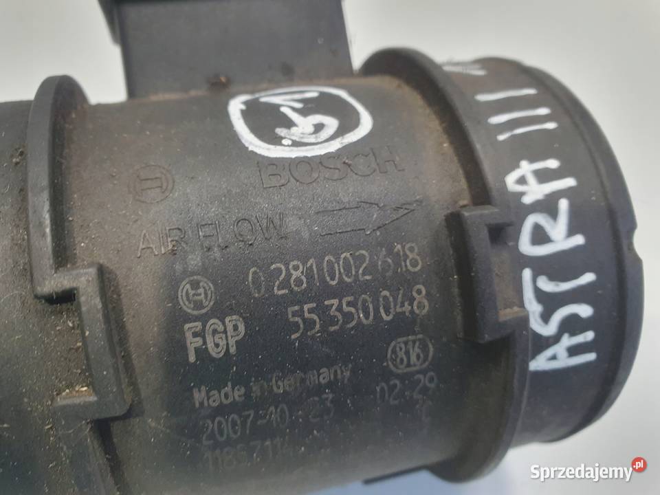 PRZEPŁYWOMIERZ Opel Astra III H 17 CDTI Rudka sprzedam