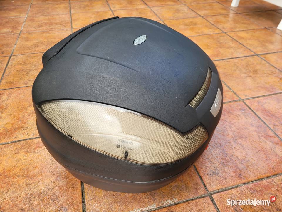 KUFER GIVI SIMPLY z oparciem pasazera i plyta