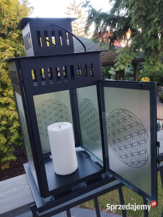 Duży lampion z kwiatem życia Bydgoszcz sprzedam