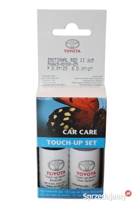 TOYOTA Lakier zaprawka 3U5 Scarlet Flare metalik dolnośląskie