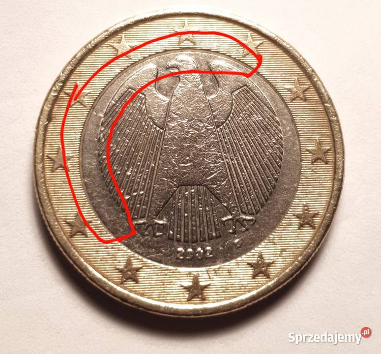 1 z 2002Niemcy Destrukt monetyOkazja Żary