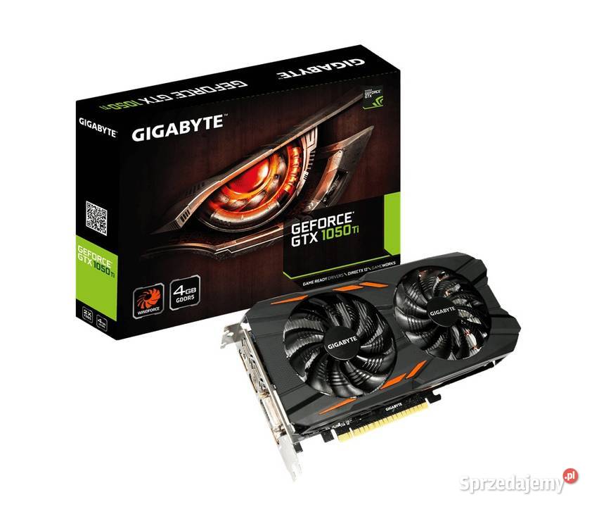 karta graficzna Geforce 1050Ti 4GB
