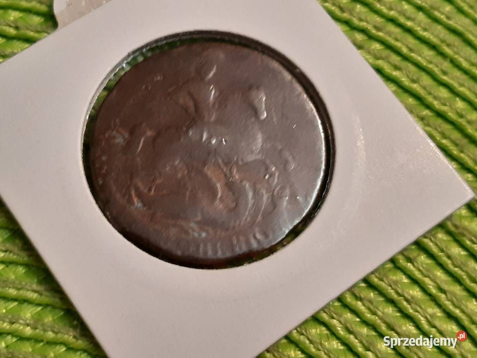 moneta Rosji Carskiej z 1757r podlaskie Łomża