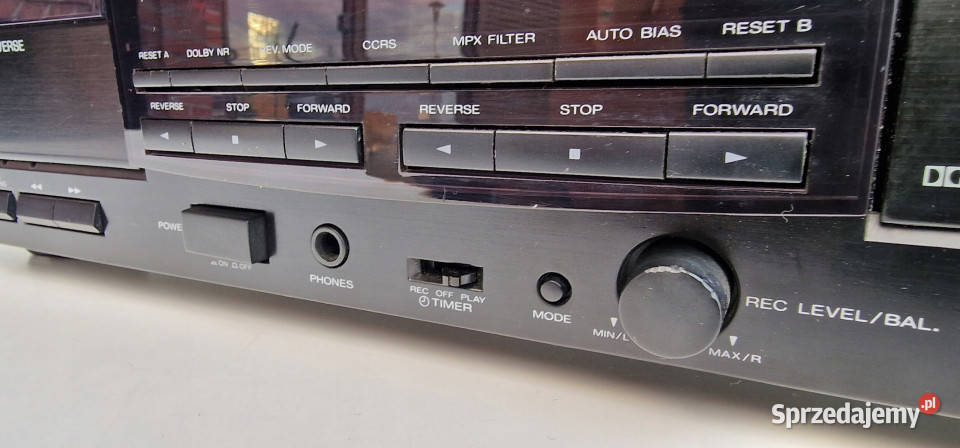 Kenwood magnetofon dwukasetowy KX W 4080 KXW4080 Audio sprzedam