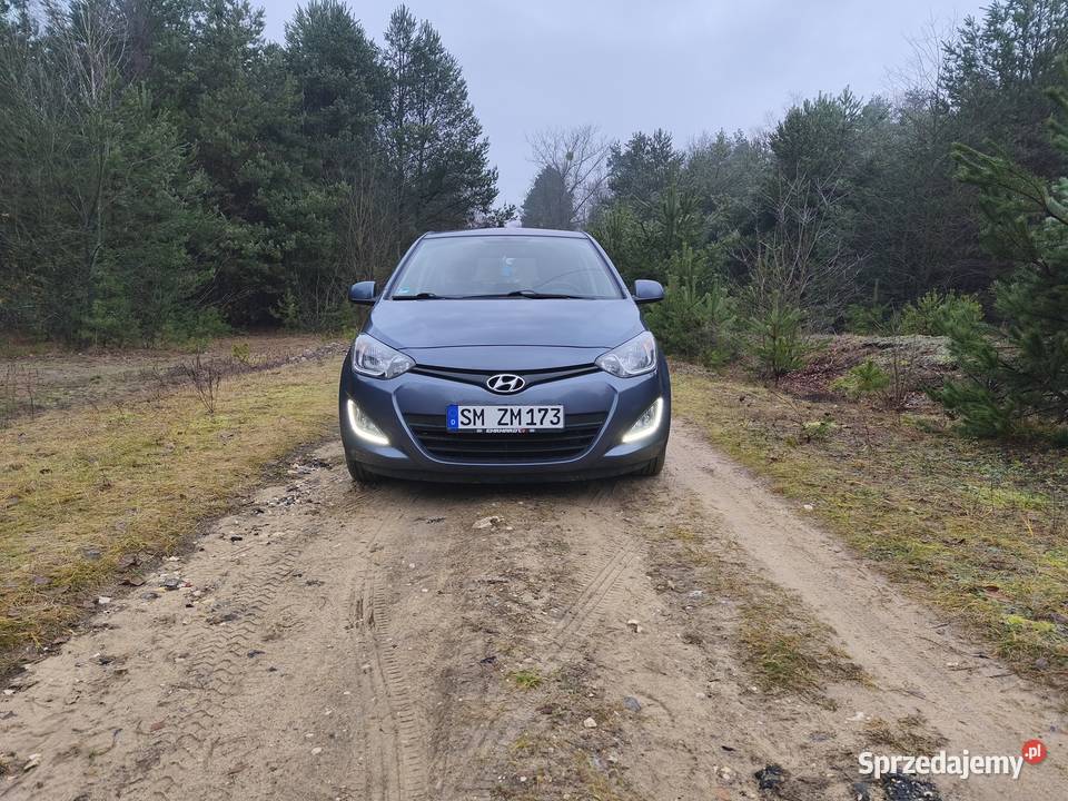 Hyundai i20 12 Benzyna 86 LED Klima 5 Drzwi z immobilizer Kłobuck sprzedam