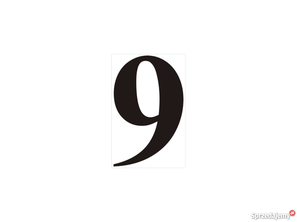 Naklejki cyfry do naklejki ADR na numery małopolskie Kraków