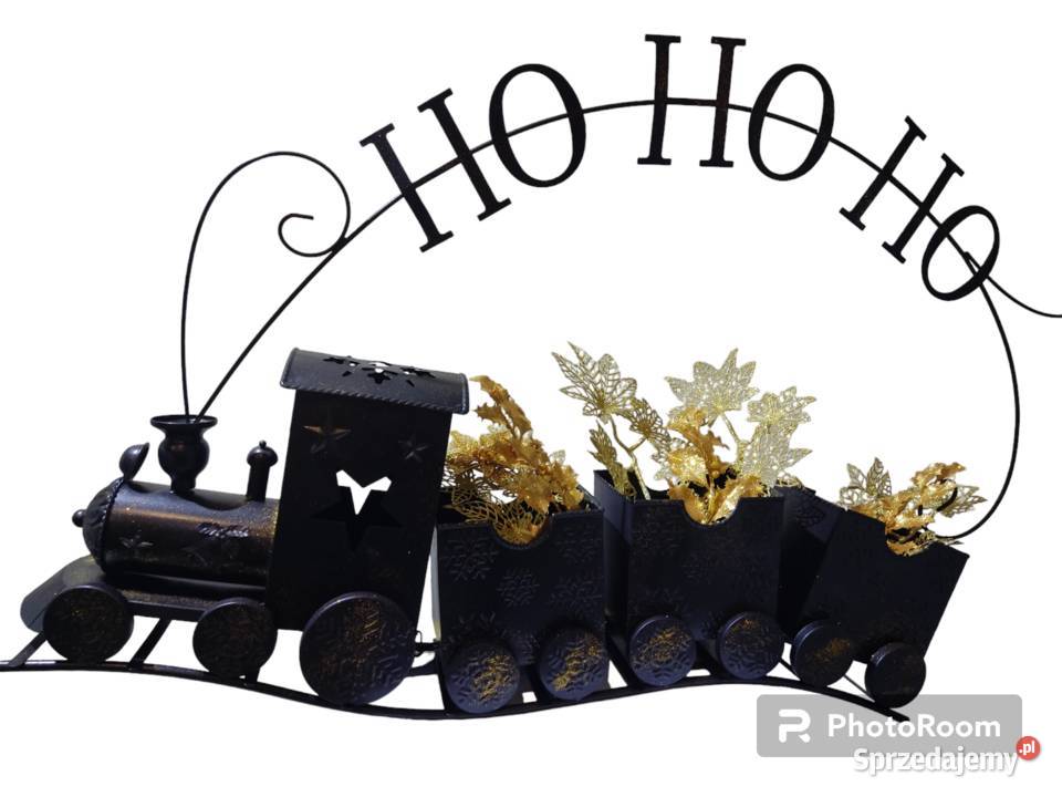 Pociąg metalowy czarny Dębica