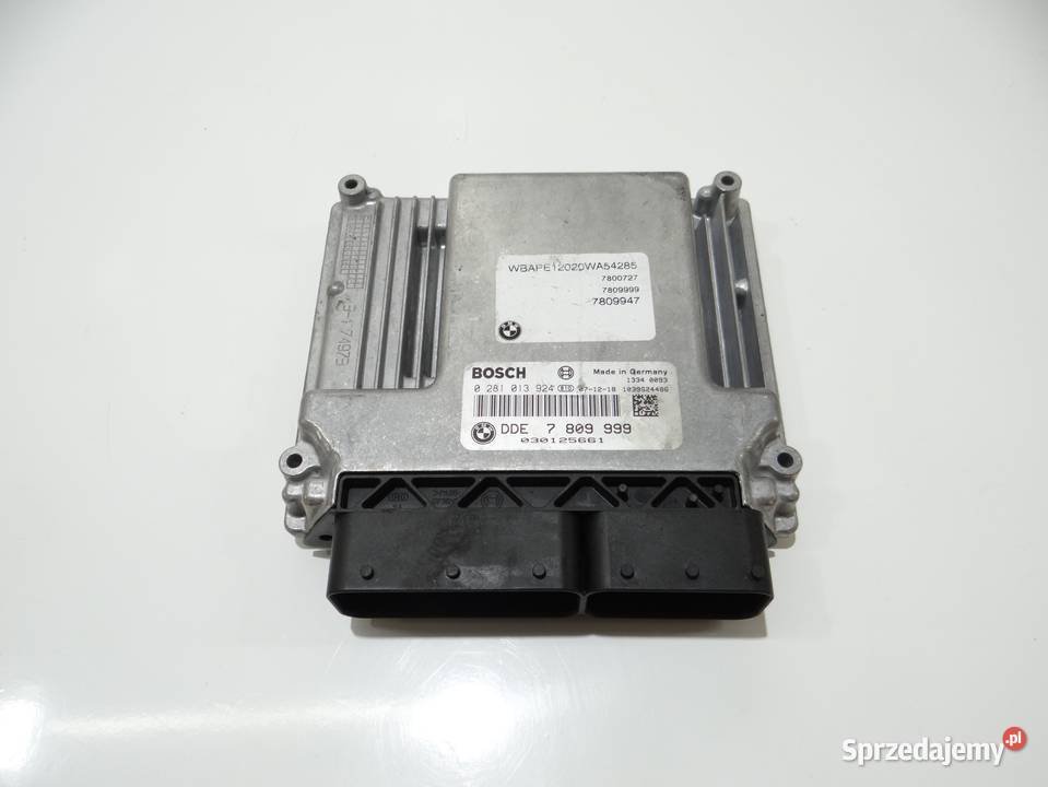 BMW X3 E83 LCI KOMPUTER SILNIKA N47 20D 7809999 Silniki i osprzęt Strzyżewice