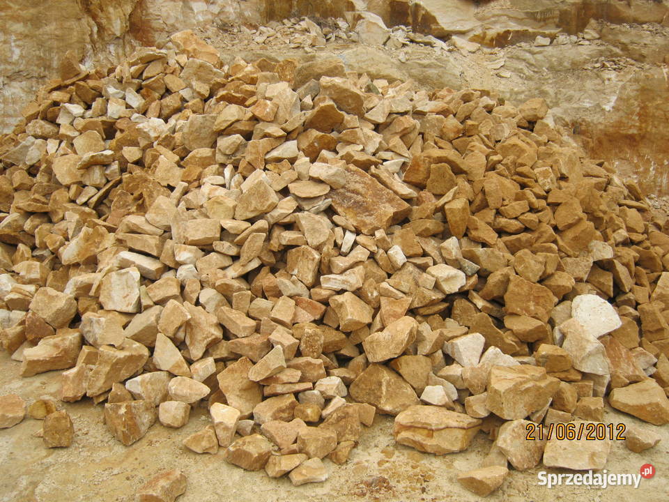kamień na skarpy stawu do murowania na mury Radomsko