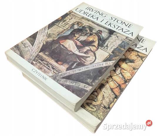 Udręka i ekstaza 2 tomy Stone Goleniów