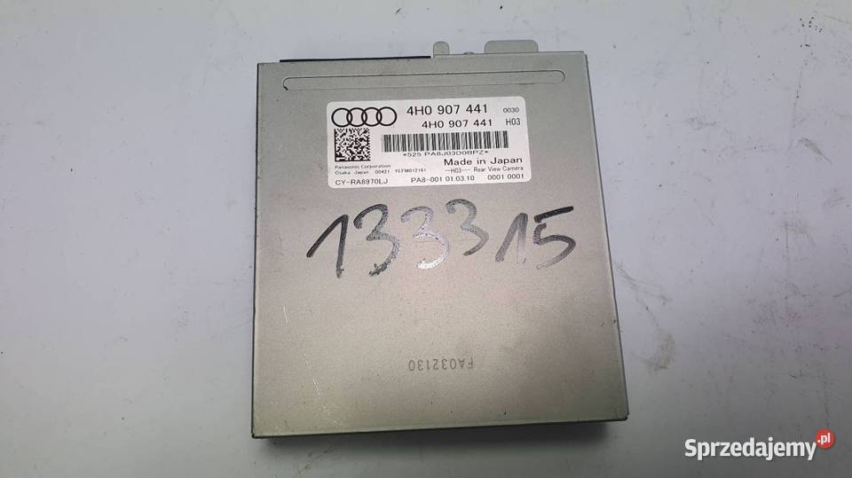 MODUŁ KAMERY COFANIA 4H0907441 S8 A8 D4 FV23 Lipno