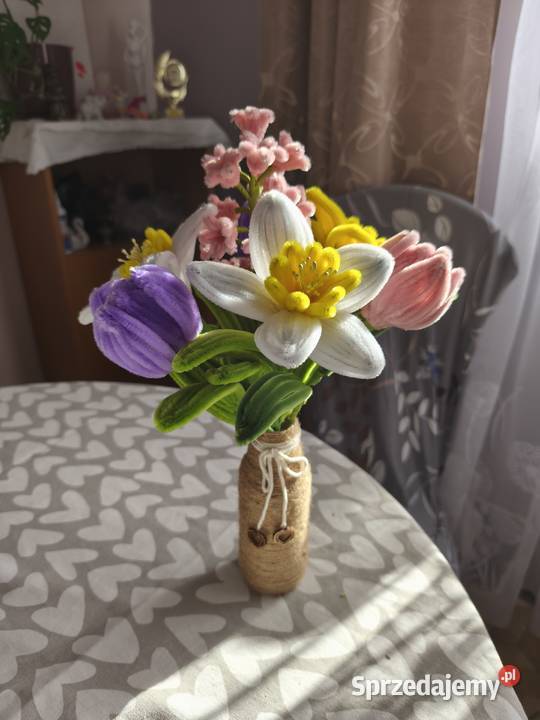 Ręcznie robione kwiaty Ostróda