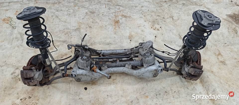 EKLASA W212 SANKI WÓZEK PRZÓD ZWROTNICA Zawieszenie i układ kierowniczy Trzciel