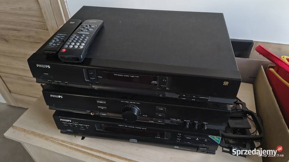 Wieża Philips składanka trzy elementy Nowy Targ