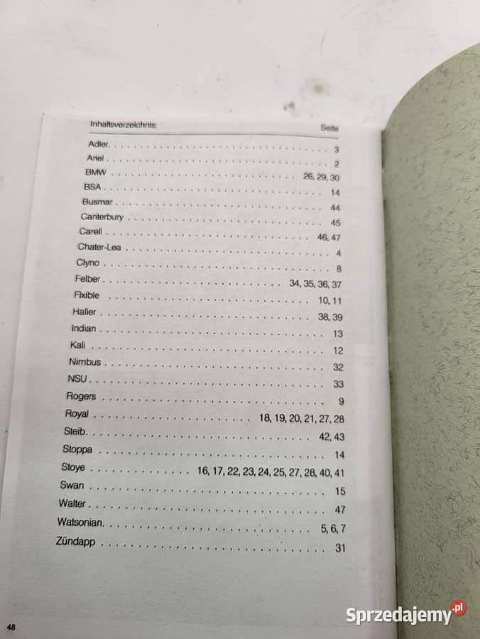 KATALOG WÓZKA BOCZNEGO GONDOLI Rybnik