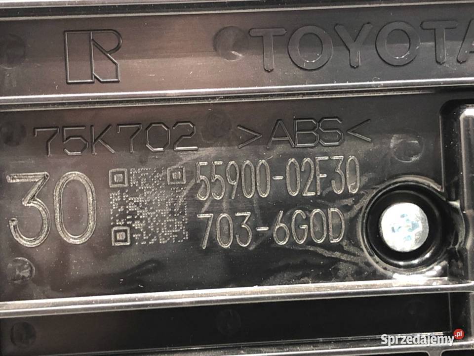 PANEL STEROWANIA NAWIEWU TOYOTA COROLLA E21 osobowe Panele sterowania, przełączniki podkarpackie