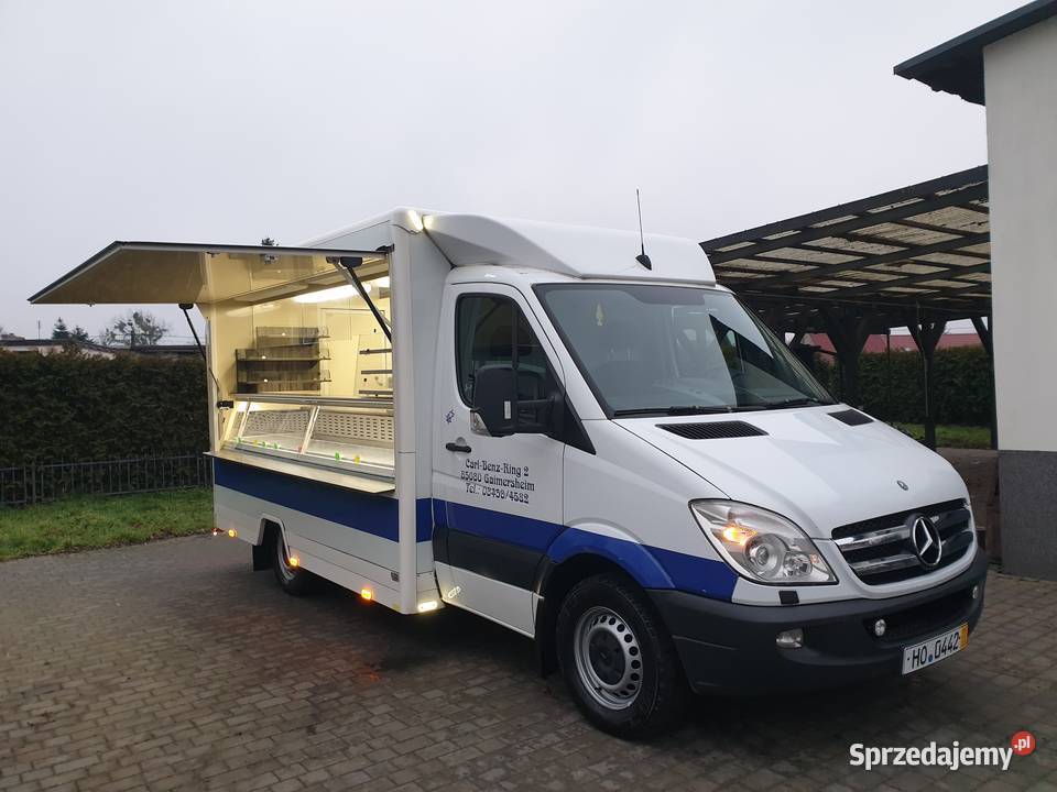 Autosklep wedliny ryby lada chłodnicza Dębno