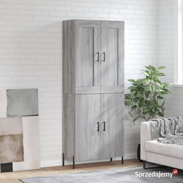 Witrynka szary dąb sonoma 695x34x180 materiał mazowieckie Warszawa