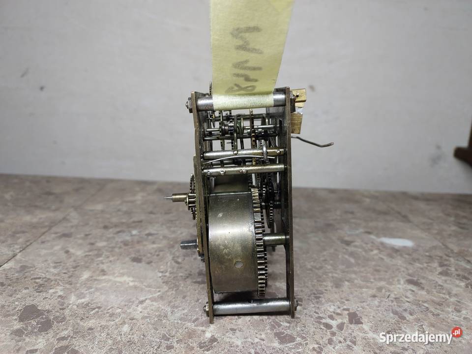 M148 Mechanizm starego zegara ściennego Antyki, Sztuka, Kolekcje Tczew
