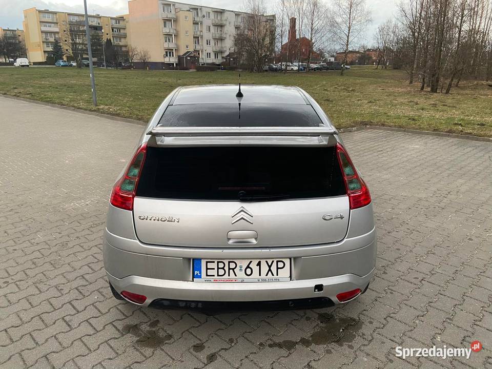 Citroen C4 coupe benzyna gaz klima