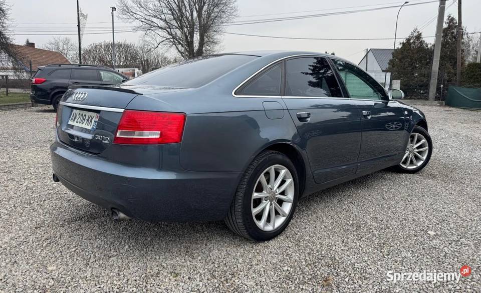 Audi A6 C6 30TDI Quattro TIPTRONIC 233 2006r podkarpackie Nisko