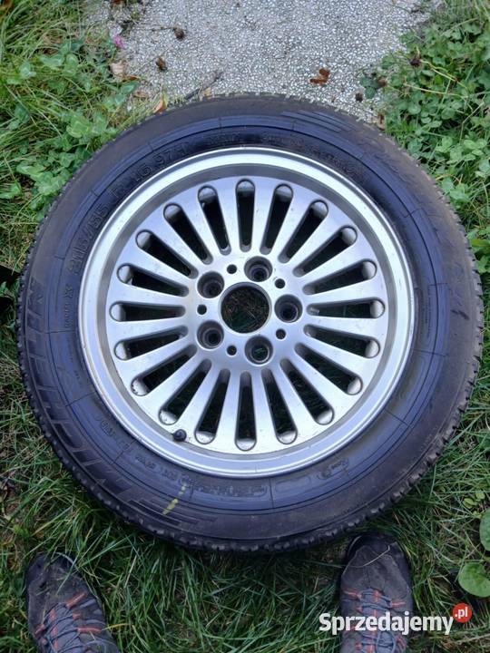 Alu felga bmw e39 z oponą Michelin 21555 r16 Olsztyn