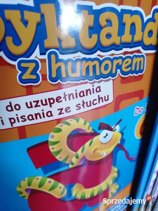 Dyktanda z humorem książki Trójmiasto szkolne język polski Gdańsk