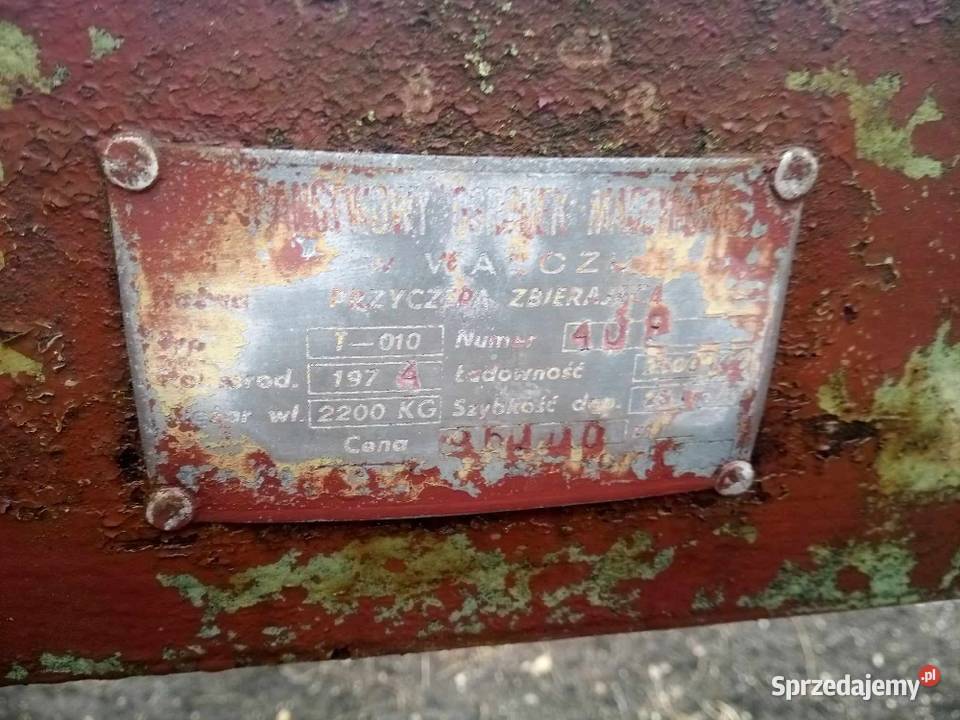 Rama podwozie przyczepa na baloty Bogdanów